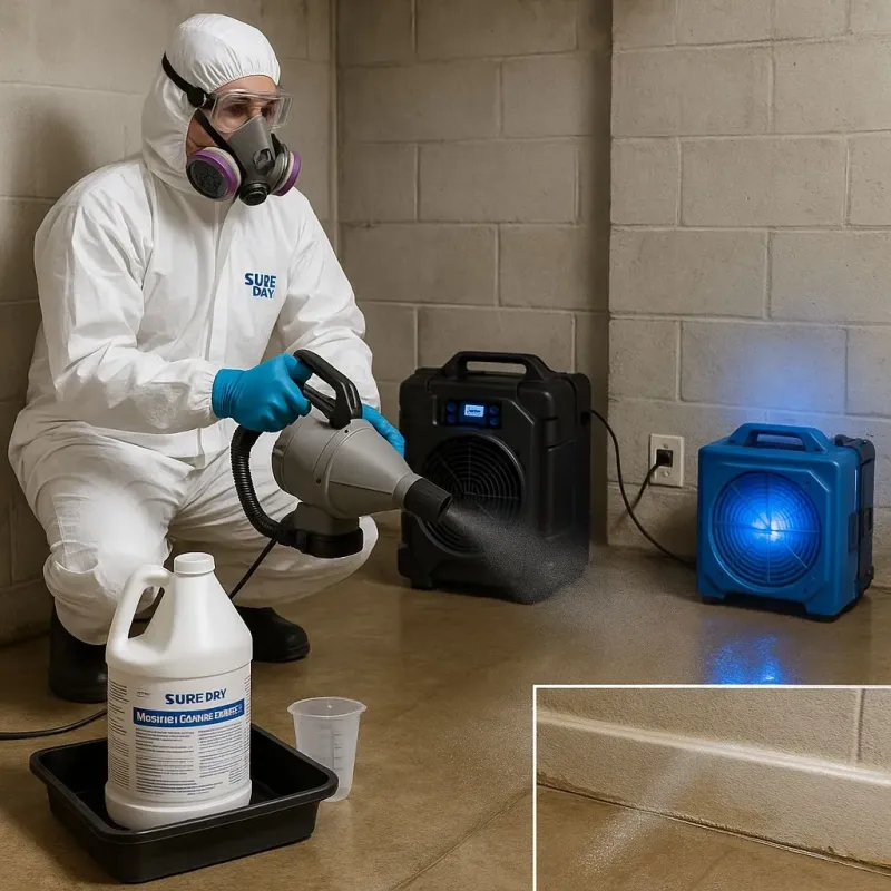 Sanitization and Odor Removal process in Wakeman, OH
