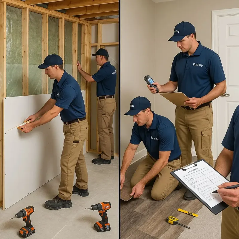 Repairs and Reconstruction process in Wakeman, OH