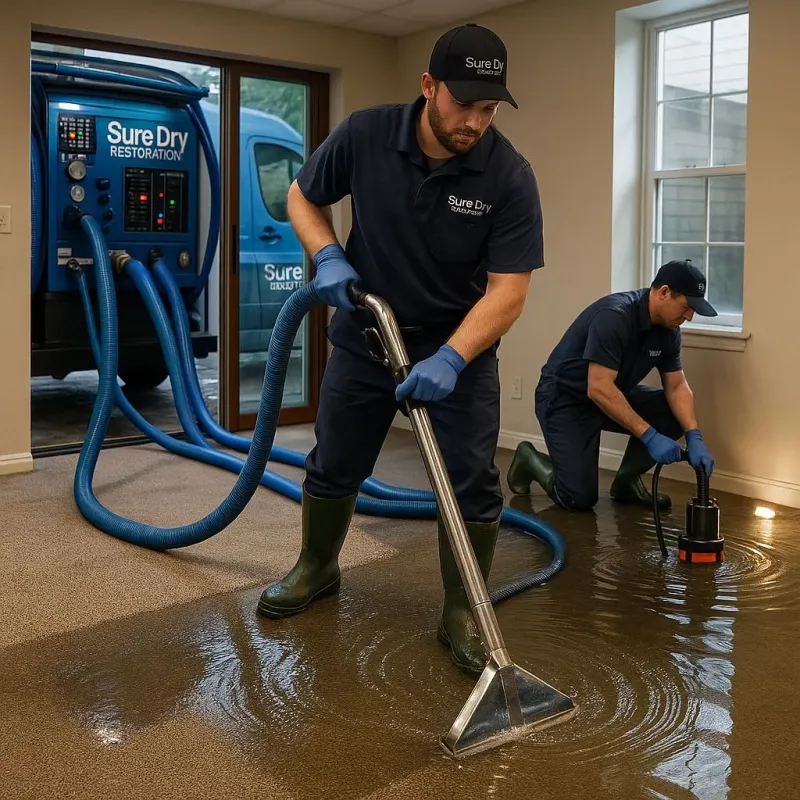 Water Extraction and Removal process in Wakeman, OH